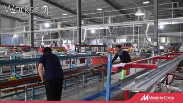 Factory and facilities of Liaocheng Luyang Profile Factory