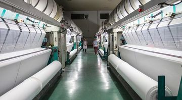 Factory and facilities of Fuzhou Hg Textile Co., Ltd.