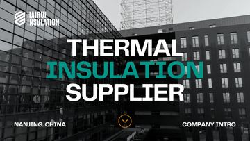 Factory and facilities of Nanjing Hairui Heat Preservation Material Limited ...