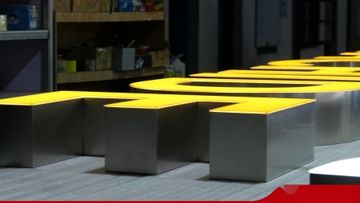 Factory and facilities of Zhaoqing dingyi advertising production co. LTD