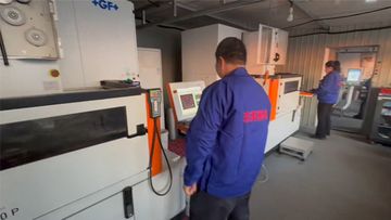 Factory and facilities of China Hebei Dongying Wire Drawing Mold Ltd