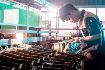 Factory and facilities of Qingdao Manwo Vibration Technology Co., Ltd.
