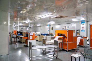 Factory and facilities of Nanjing Blue Sky Filter Co., Ltd.
