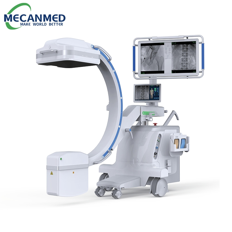 Mecan Medical Hochfrequenz mobiles digitales C-Bogen-System C-Bogen-Röntgengerät mit größerem Sichtfeld dynamischem FPD