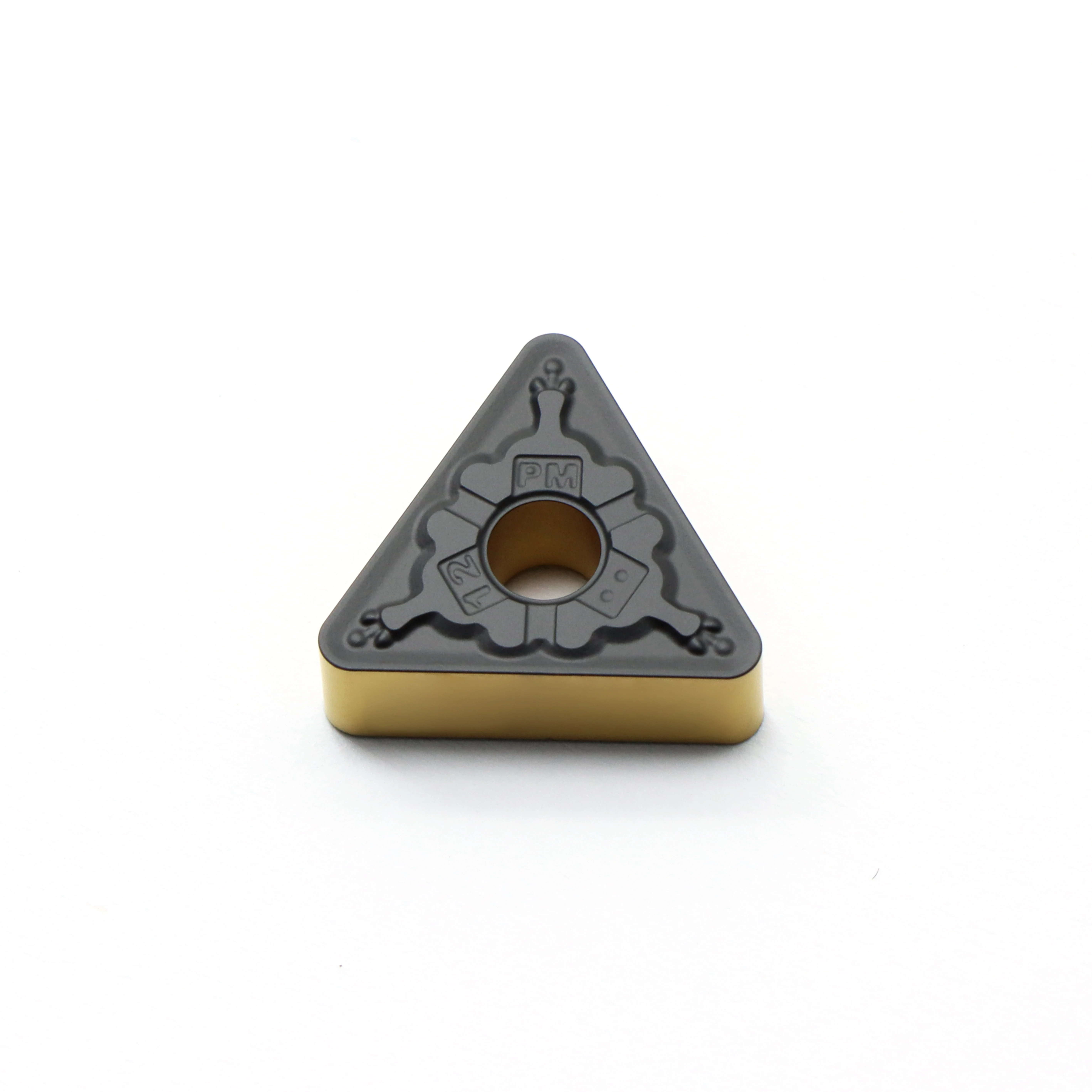 PF3-Type Positive-Rake Carbide Turning Insert—Indexable Insert for External Turning with Chip Breaker