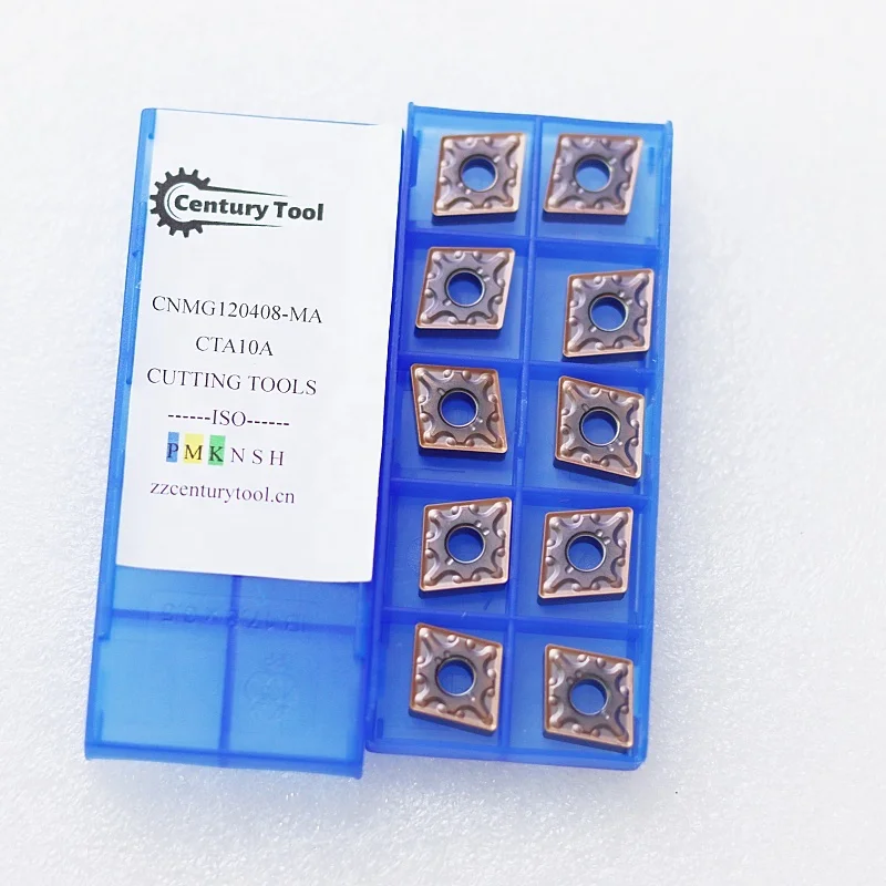 CNC Tool Tungsten Carbide Insert for Lathe Turning OEM Customized Zcc-ct Brand PVD/CVD Coated Model Cnmg120408 3-Year Wa