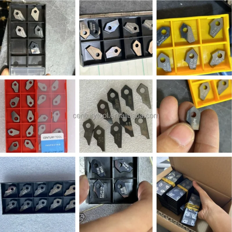 Standard / Customized Engine Internal Turing Inserts Solid Carbide Valve Seat Cutter for Engine Repairment