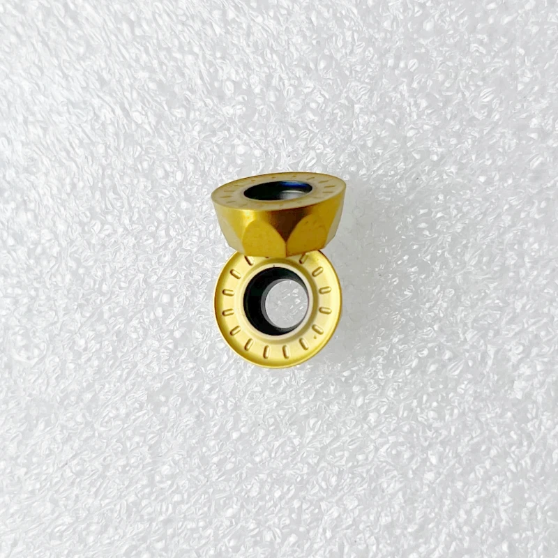 Inserti in metallo duro per fresa OEM all'ingrosso RPMT1003 MO Utensili per acciaio inossidabile Tornitura CNC per tornio Zcc-ct Rivestimento PVD/CVD