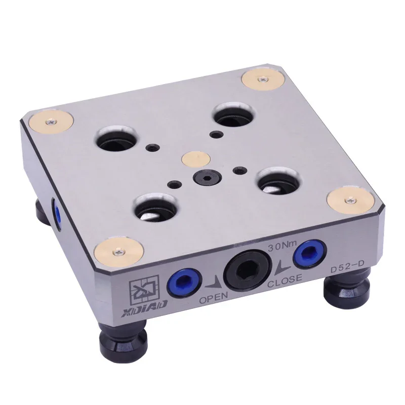 Manual Zero Point Clamping System For Milling Lathe CNC Quick Change Tooling Generic Fitting 52mm Adapter Board D52-D