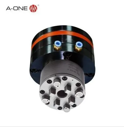 A-one Stainless Steel Edm Quill C Axis Assembled System 3r Pneumatic Chuck For Cnc Machine Center