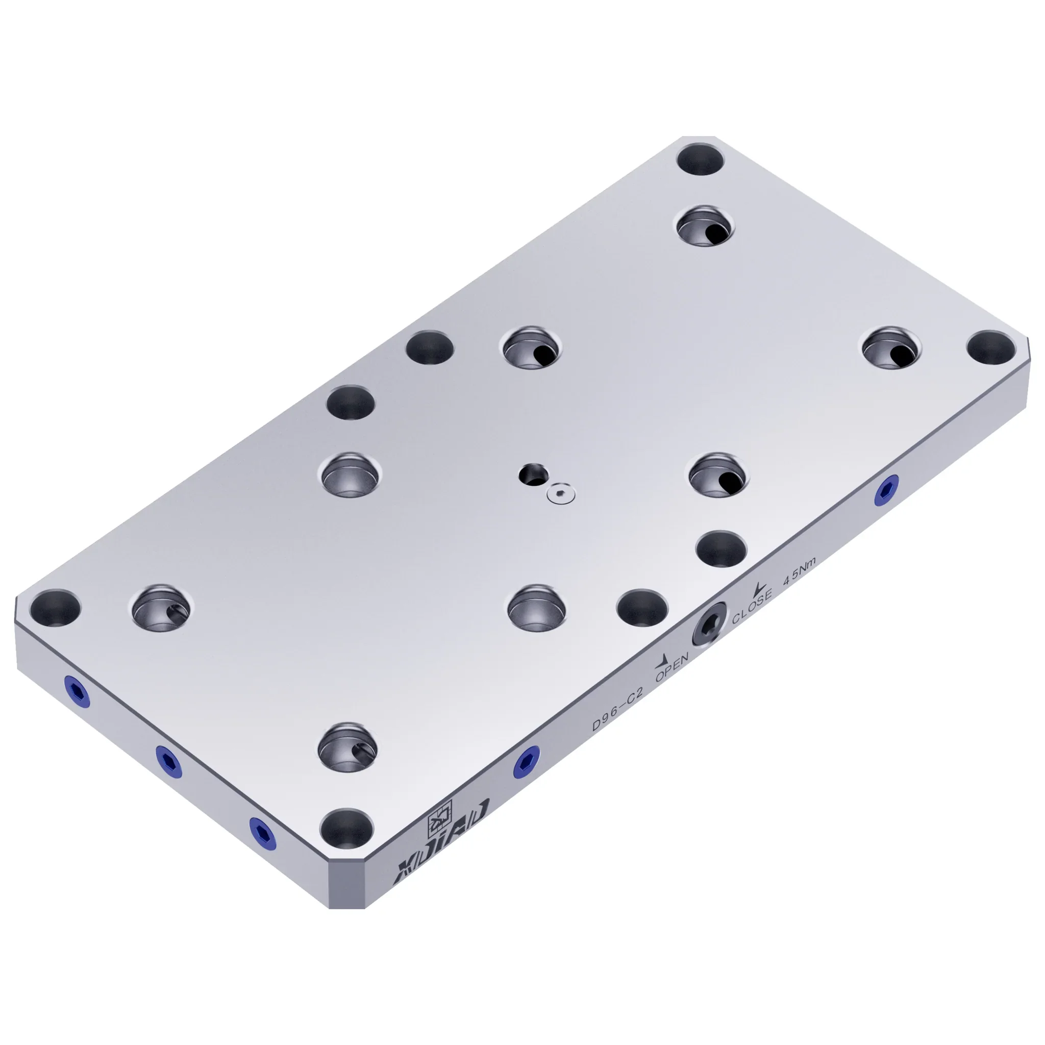 Cnc Xindian Precise 96mm Cuboid Machine Tool Manual Chuck - C2