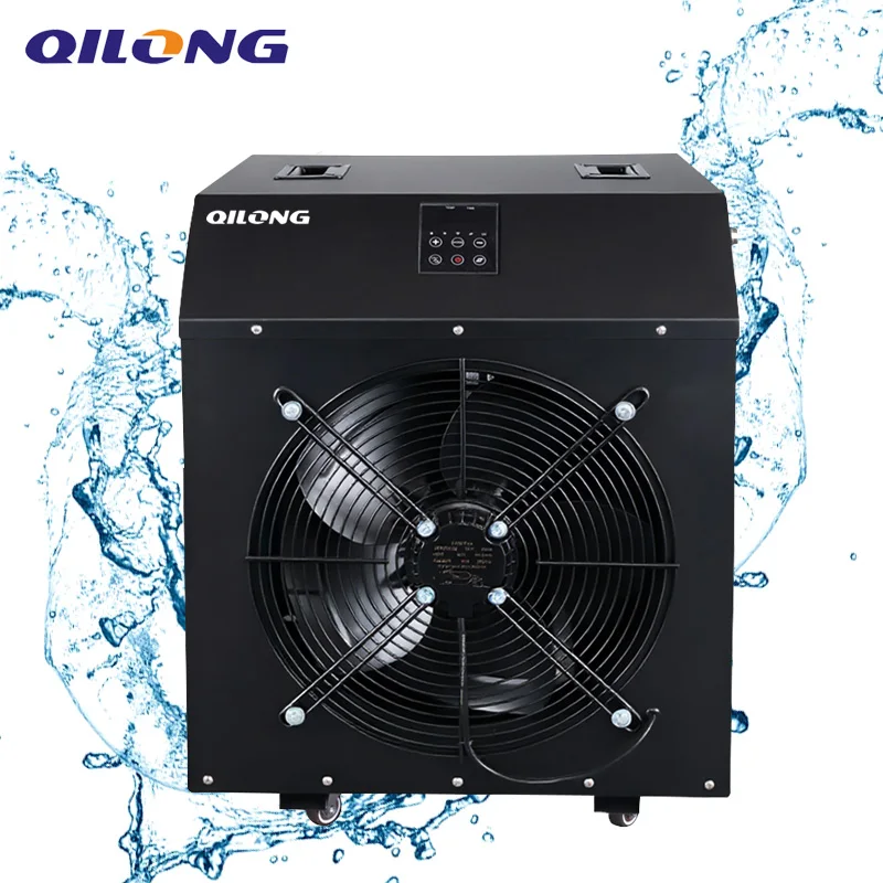 Qilong QL-1012 Ice Bath Water Chiller Machine with 3 to 45°C Working Range for Athlete Body Repair