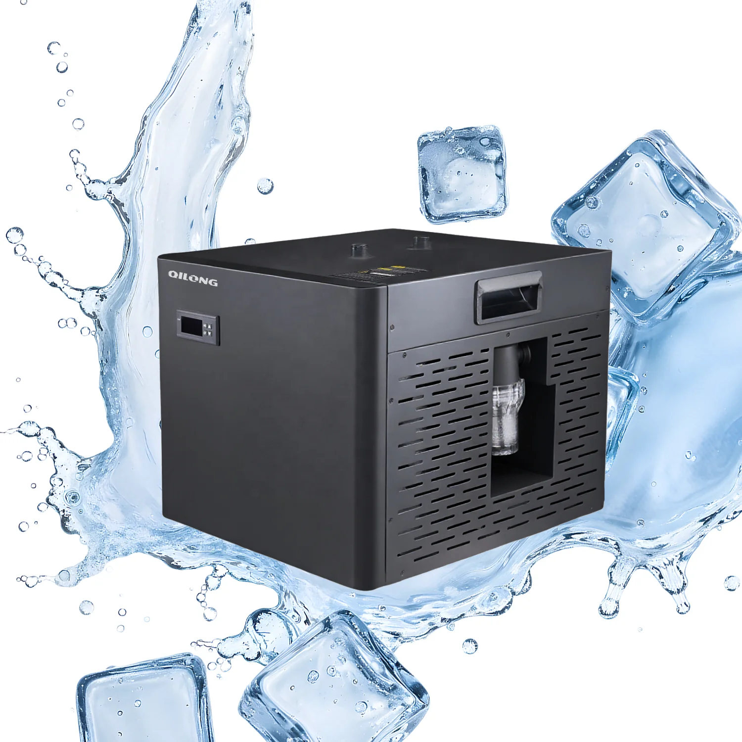 Qilong Automatic Engine Water Chiller 1/3hp Energy Saving for Athlete Body Repair and Recovery