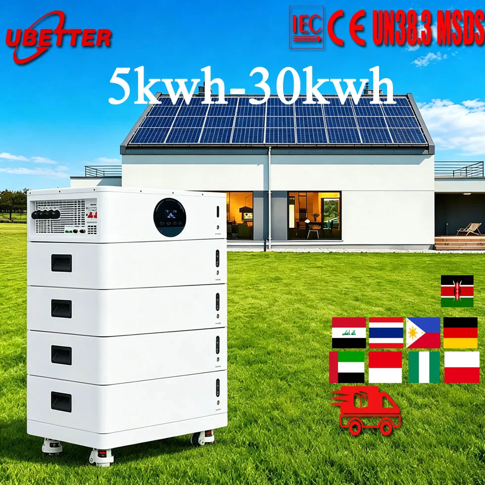 6000-8000 Zyklen LiFePO4 Solarbatterie-All-in-One-System mit A+-Zellen und 5-10 Jahren Garantie