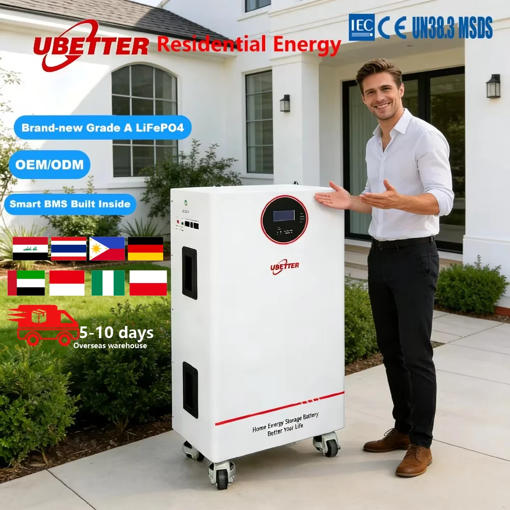 Pacco batteria di accumulo energetico domestico LiFePO4 da 6000 cicli 314Ah 51,2V per un backup solare affidabile e di lunga durata