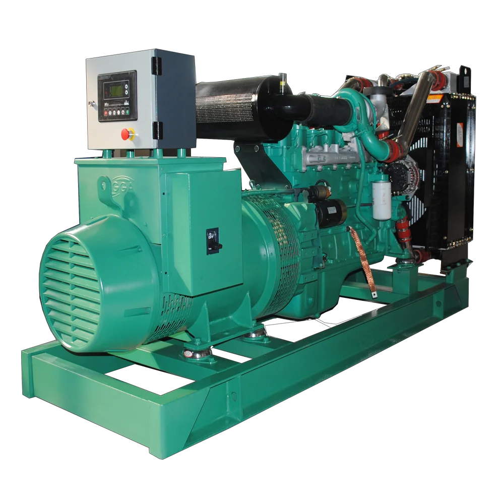 Hochwertiger 400-kW-500-kVA-Dieselgenerator mit offenem Rahmen und Silent-Ausführung, 400 V, 50/60 Hz, für automatischen Motorstart