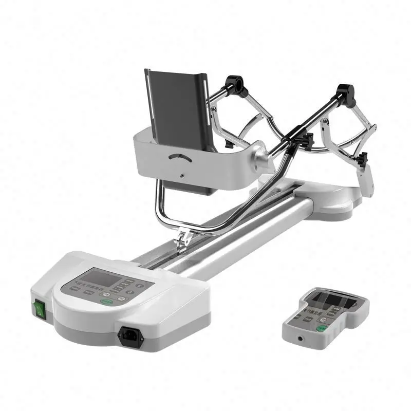 Macchina compatta per terapia CPM delle articolazioni degli arti inferiori, telaio da 105x45x34 cm adatto alle camere di riabilitazione ospedaliere