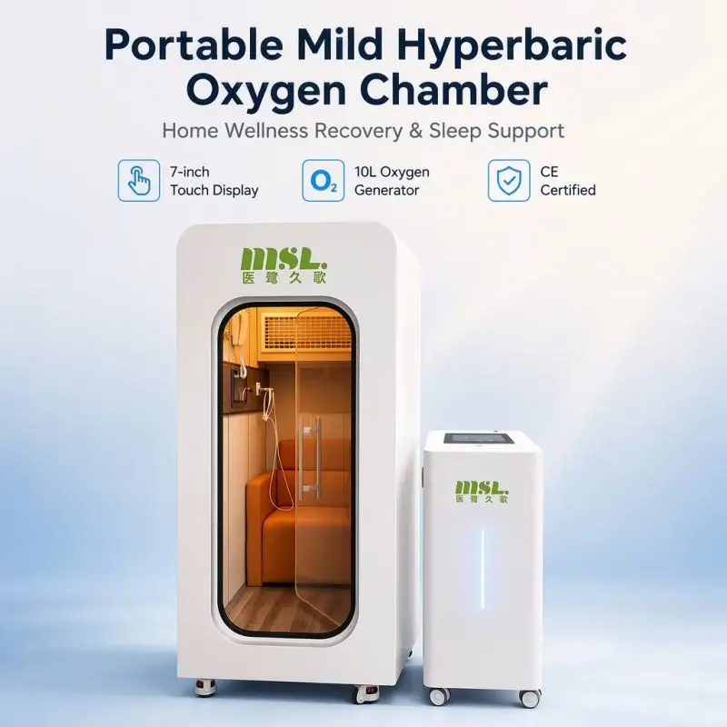 Medical Grade Hyperbaric Oxygen Chamber 1.3/1.5/1.9 ATA for Rehabilitation Center Physical Therapy Clinic Use HBOT
