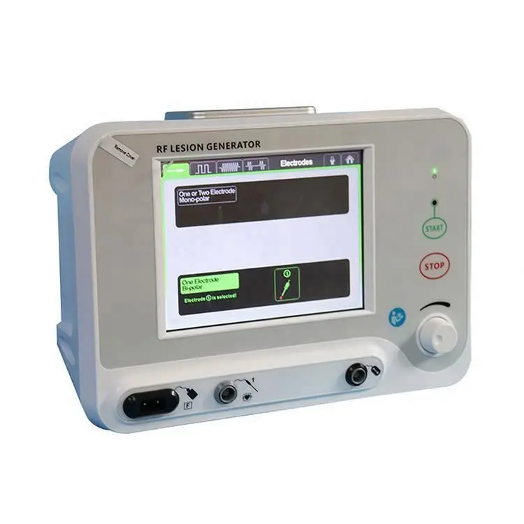 Générateur de lésions RF MSL pour le soulagement de la douleur avec stimulation de 1 à 200 Hz et durée d'impulsion de 0,1 à 3 ms