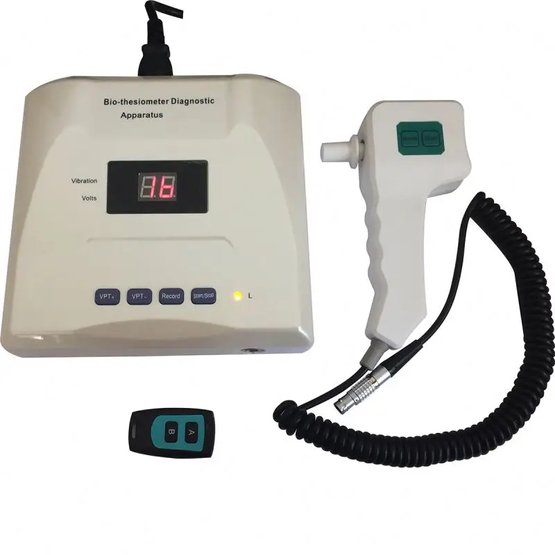 Aparato de diagnóstico biotesiómetro portátil con mango de prueba de 0,4 kg y unidad principal de 5 kg para uso clínico