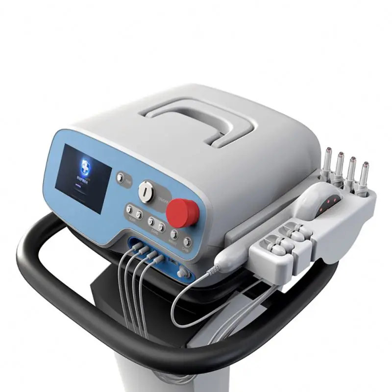 Equipo multifuncional de fisioterapia con láser semiconductor de 650 nm y 810 nm para alivio del dolor
