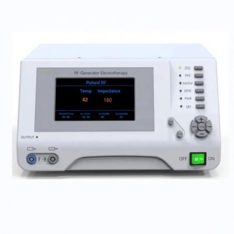 Two Channel RF Generator for Pain Management with Two Channels, 7 Inch LCD Display and 50W RF Output