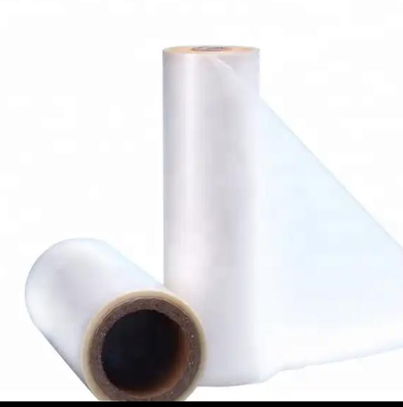 Película de laminación térmica brillante BOPP de 27 micras en rollo