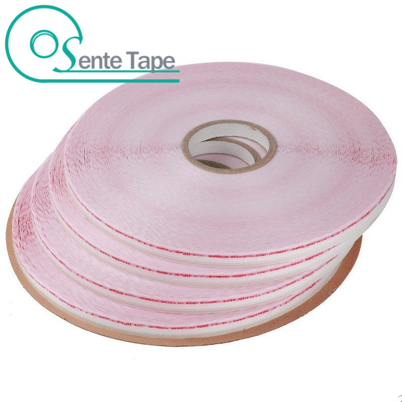 Cinta selladora de doble cara para bolsas de HDPE resellables