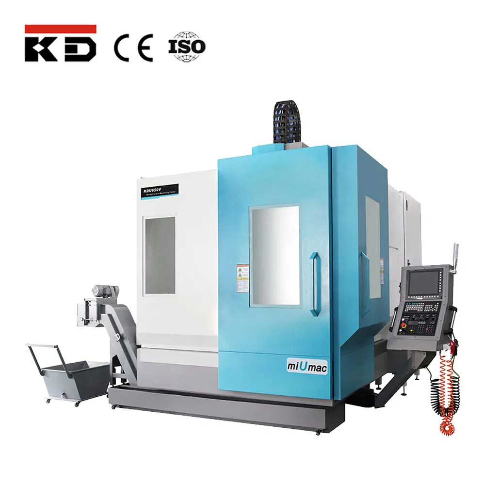 Centro de mecanizado CNC vertical de 5 ejes de alta precisión para producción eficiente