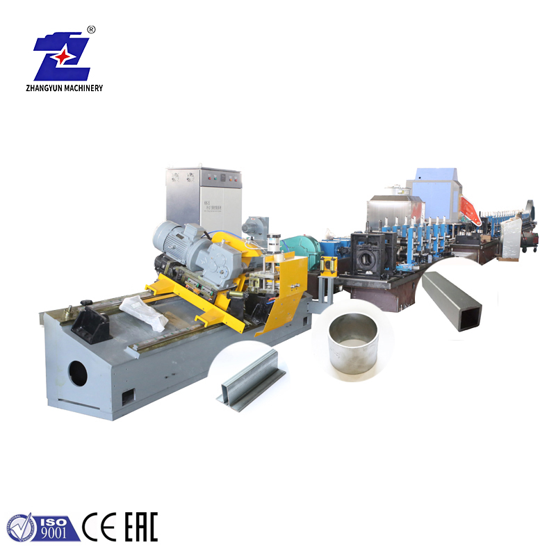 Máquina industrial de procesamiento de molino de tubos de acero al carbono