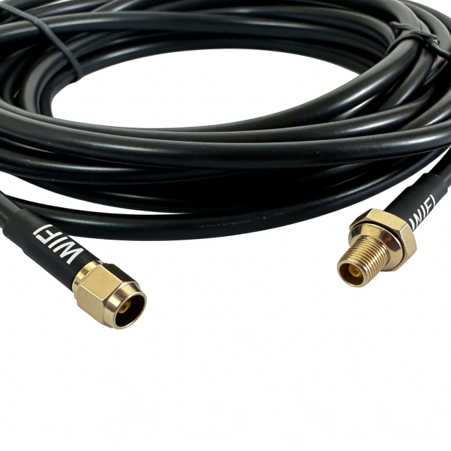 LMR195 SMA Female to Male Adapter Cable for Antennas
