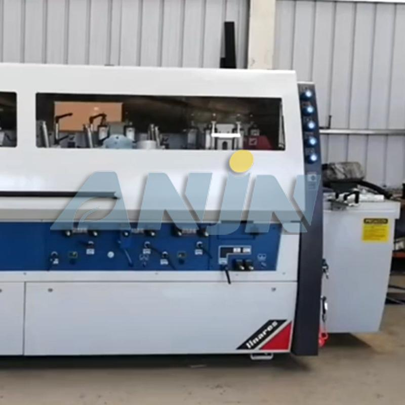 Six Spindles Four Side Planer Solid Timber Block Processing Machines Mould Mill Machines