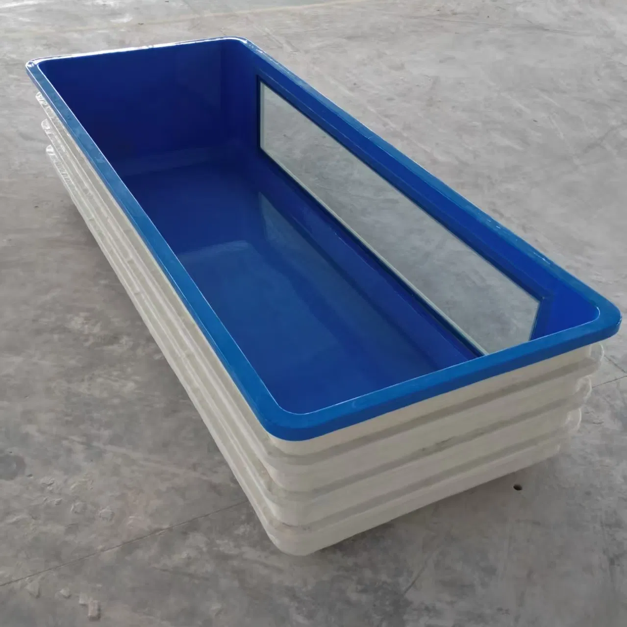 Large FRP Fish Tank with Transparent Viewing Glass