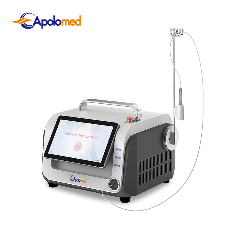 Endolaser with Fiber 980+1470nm Laser Vascular Therapy Face Lifting Machine