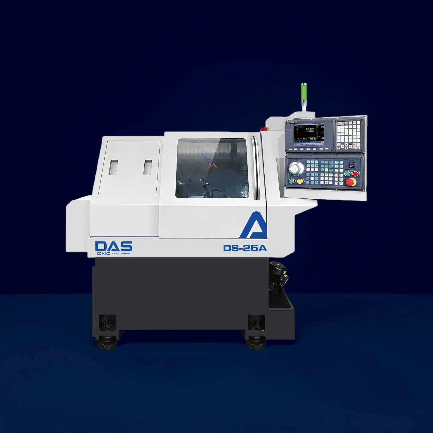 25mm Spindle Mini Flat Bed Gang-Type High-Safety CNC Machine