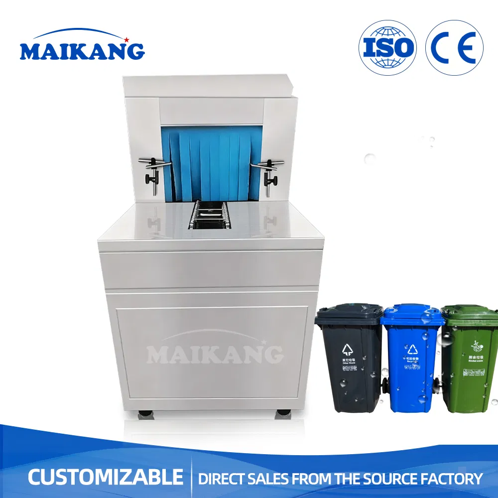 High Performance Plastic Box Waste Bin Cleaner Garbage Can Cleaning Equipment Crate Washer Trash Bin Washing Machine