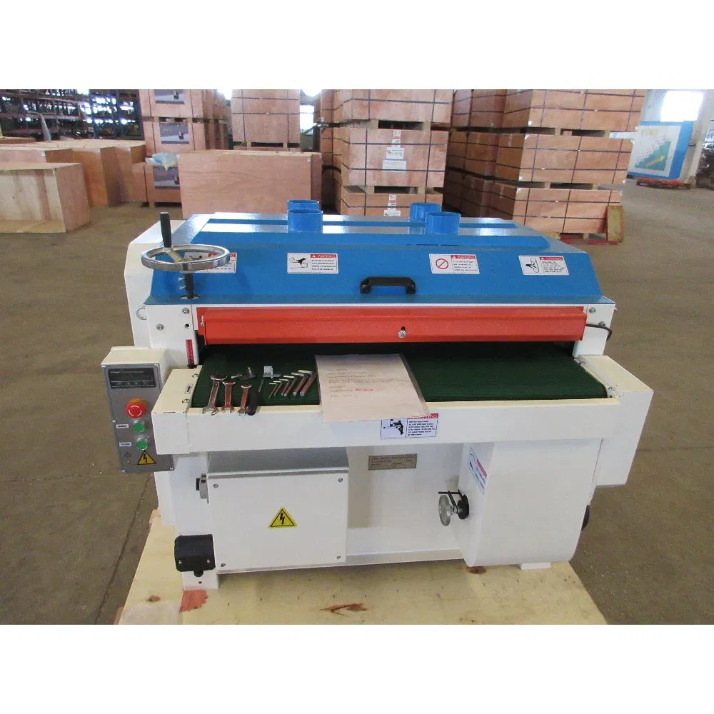 Automatic Belt Wood Sander with Variable Speed and Flatness Adjustment