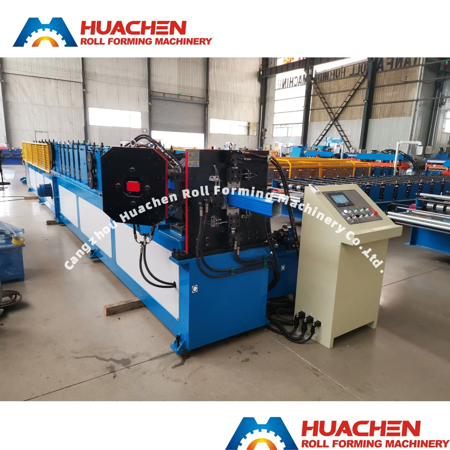 3X4 Rectangular Downspout Roll Forming Machine with Elbow Function Available