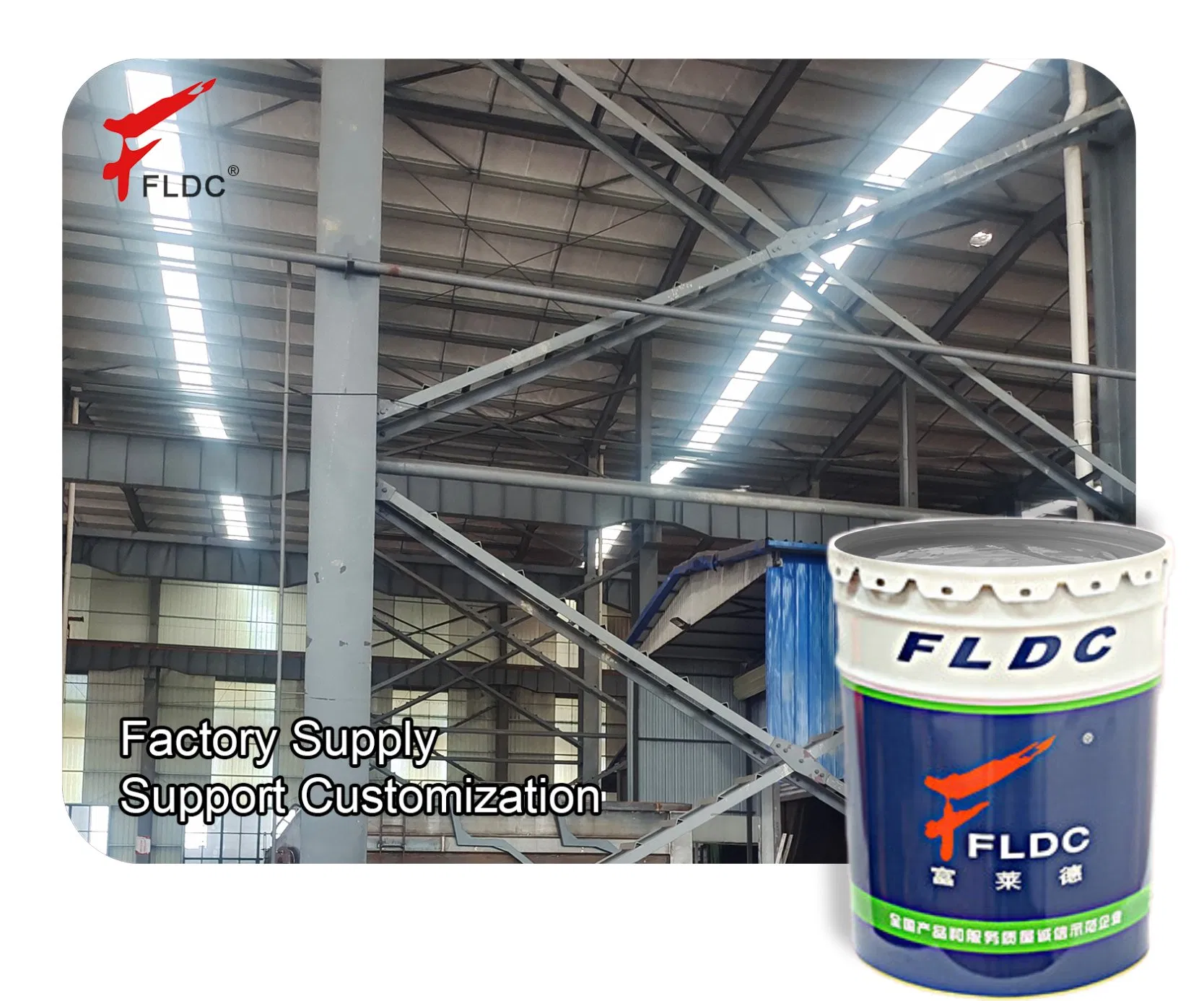 Solvent-Free Anti-Corrosive Epoxy Topcoat Primer Coating for Steel Structures