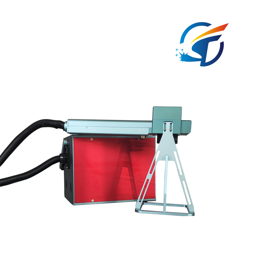 Touch Screen Small Hand-Held Fiber Laser Marking Machine