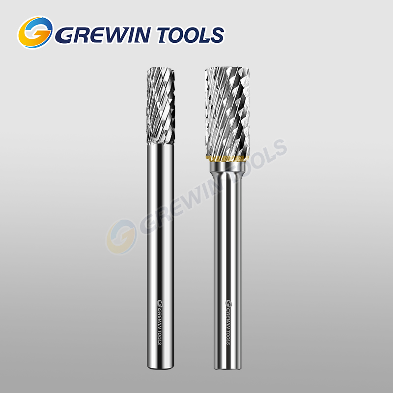 Tungsten Carbide Rotary Burrs Deburring Carving Chamfering Files Dental Set