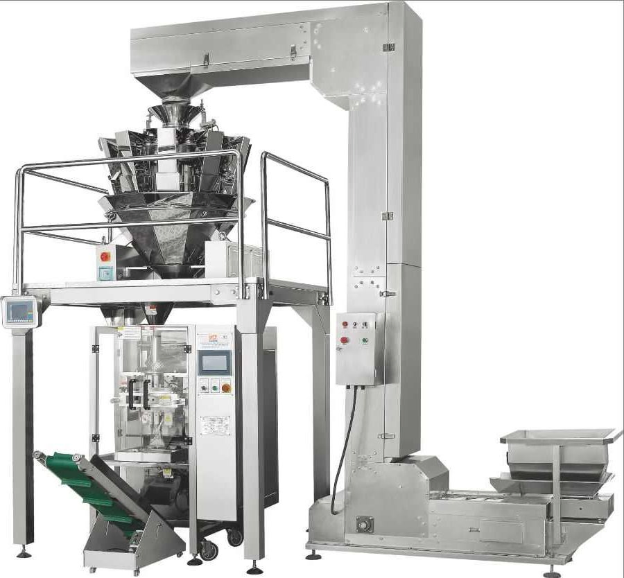 Potato Chip Food Automatic Lapel Vertical Packaging Machine
