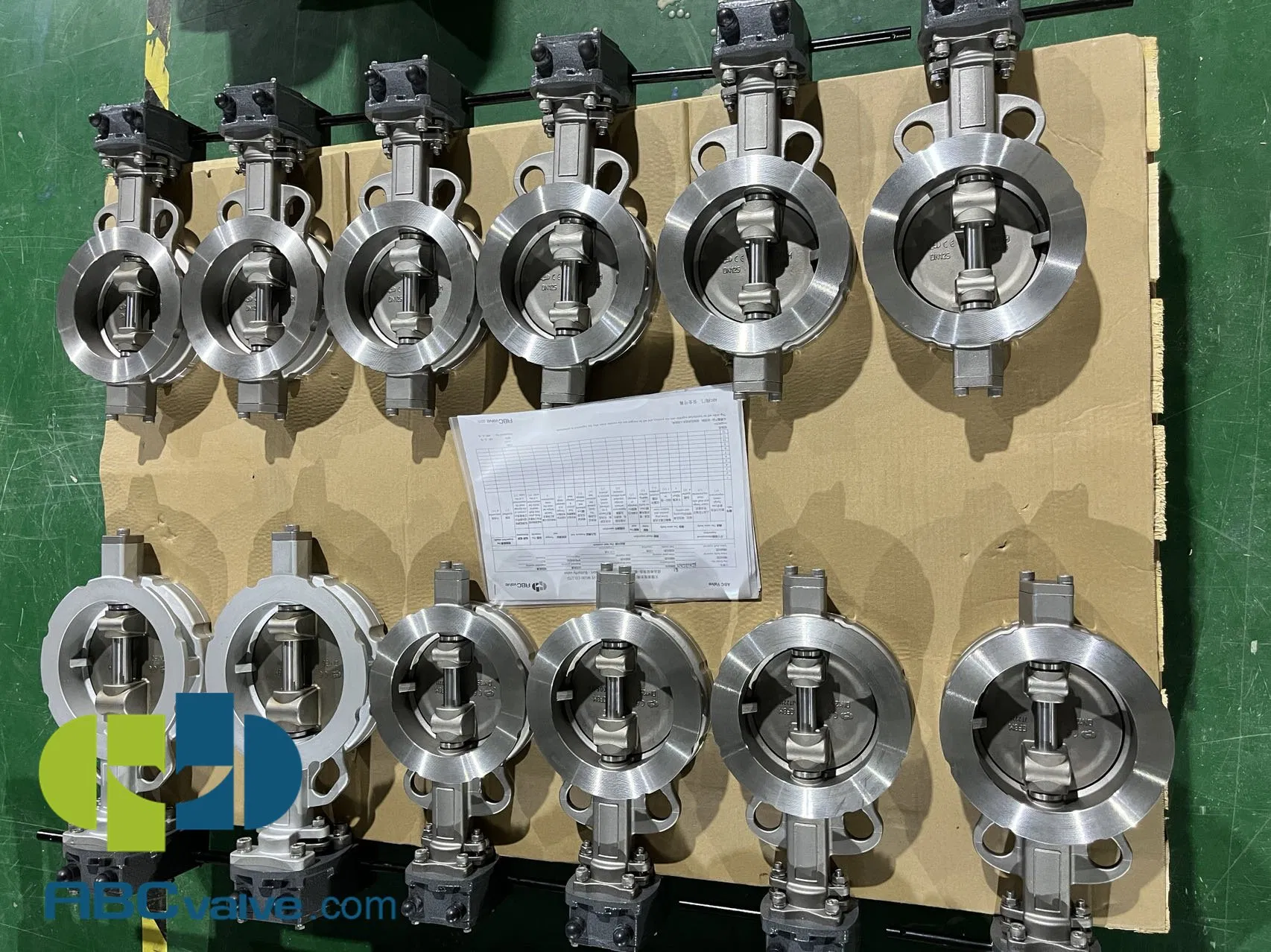 High Performance Double Offset Eccentric Butterfly Valve Without Pin Design