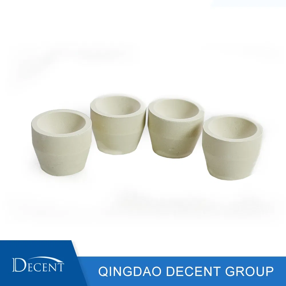 High Purity Magnesia Cupel Fire Assay Gold Testing Cupel