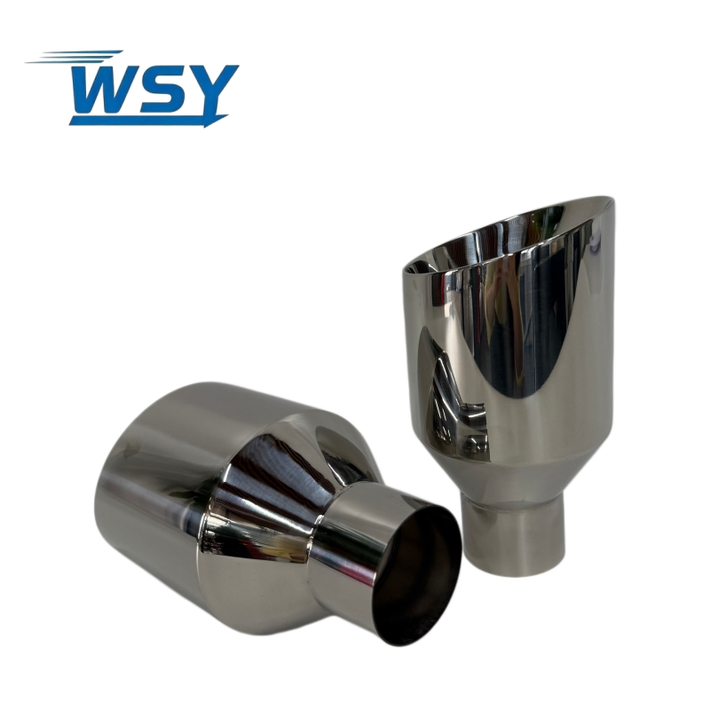 4'' Single Outlet Stainless Steel Exhaust Tips for Bm*W Au*Di Series