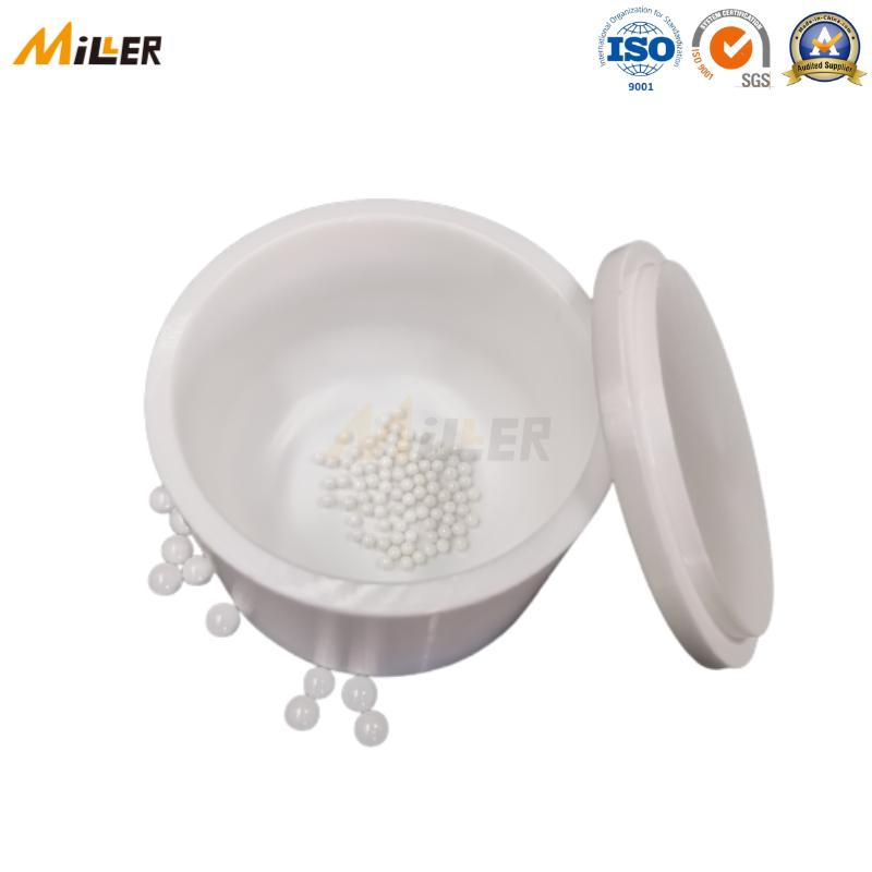 Miller Brand 100ml-1000ml Y Stabilizzato Biossido di Zirconio Barattolo di Macinazione per Mulini Planetari Ricerca Scientifica