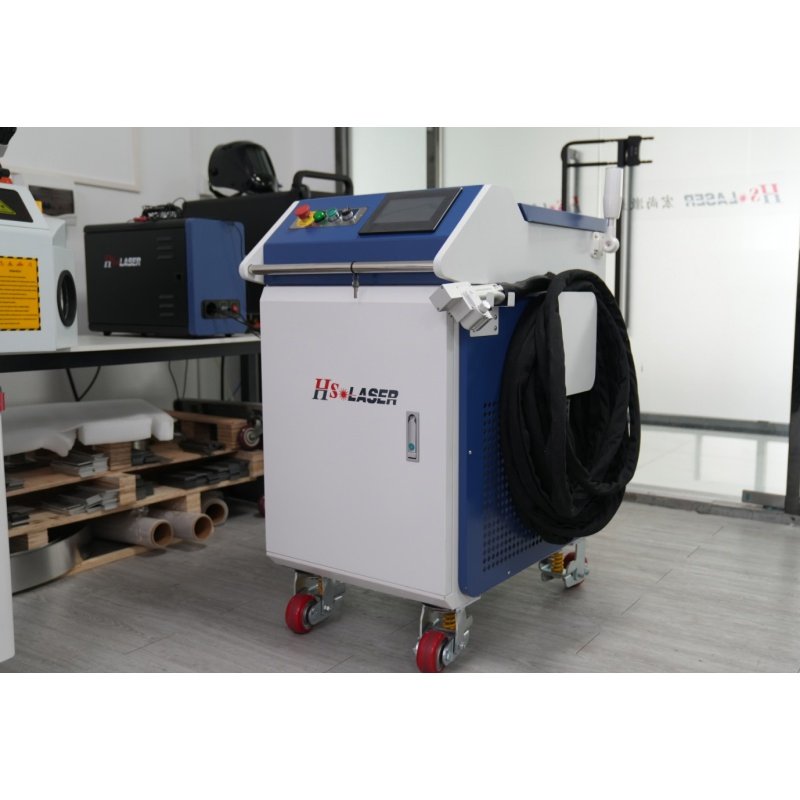 Machine de nettoyage laser à fibre CW 3000 W pour l'élimination de la rouille, de la poussière, de la peinture et de l'huile