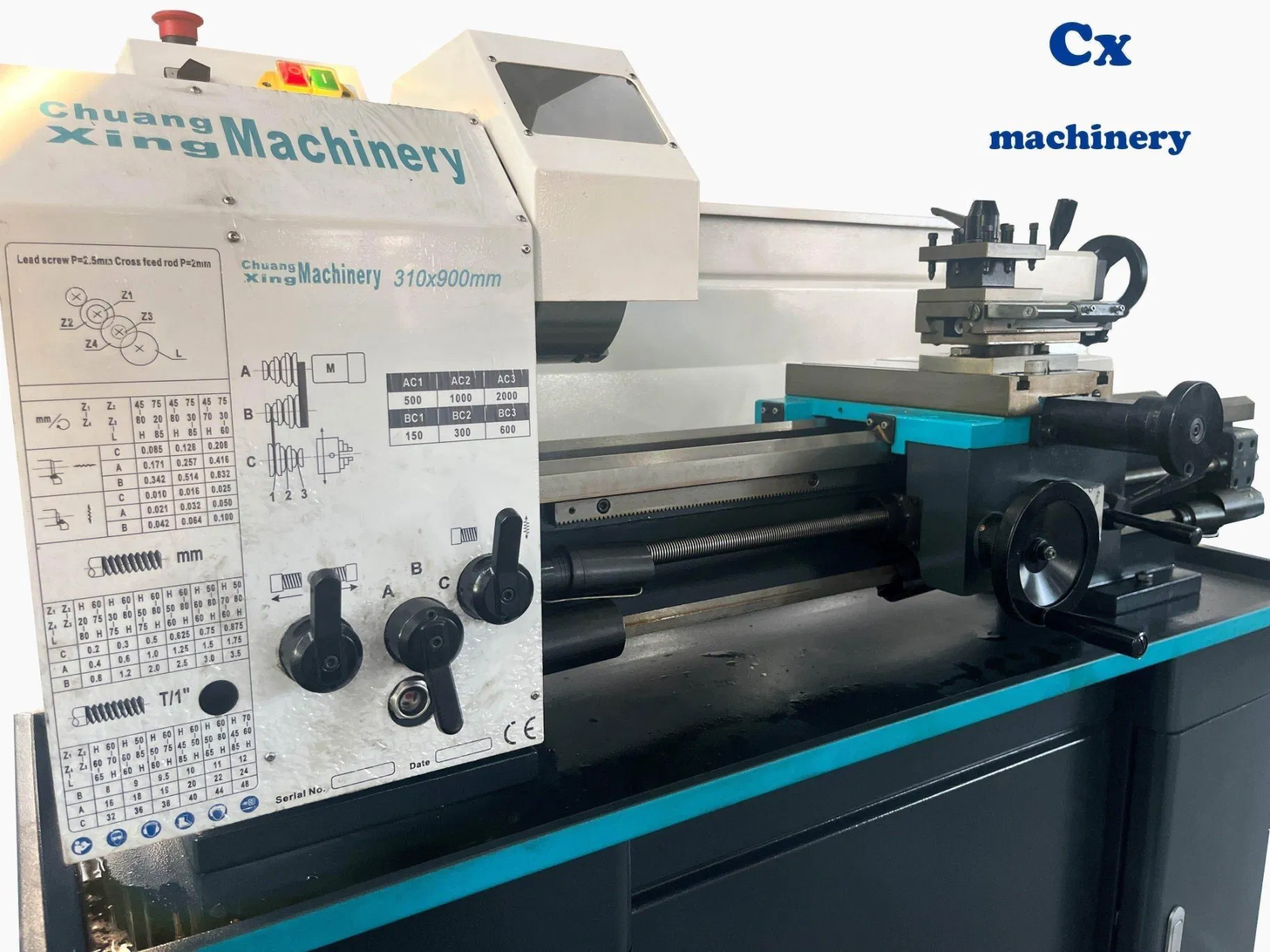 High Quality Mini Lathe FC310V*900 Manual Mechanical Metal Turning Bench Lathe