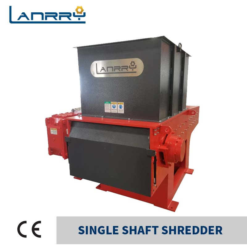 High Capacity Plastic Waste Recycle Shredder Machine with D2 Blades