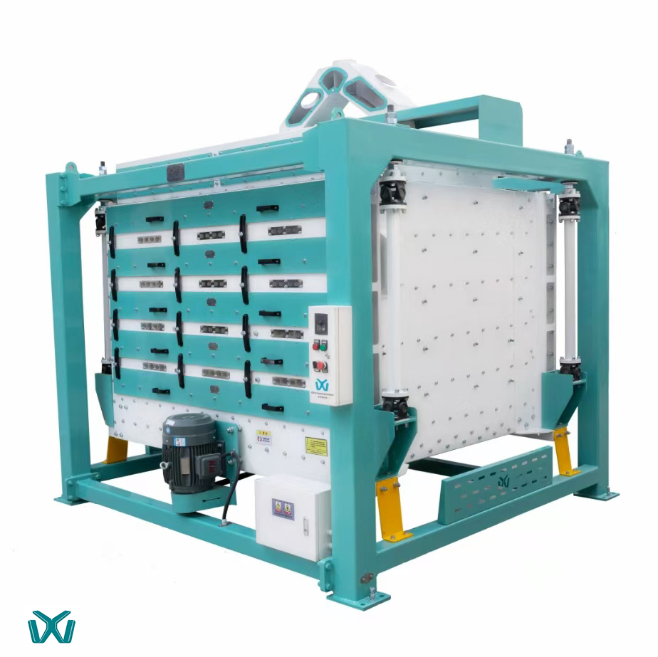 Plansichter à riz blanc Tamiseur rotatif Machine de classement du riz
